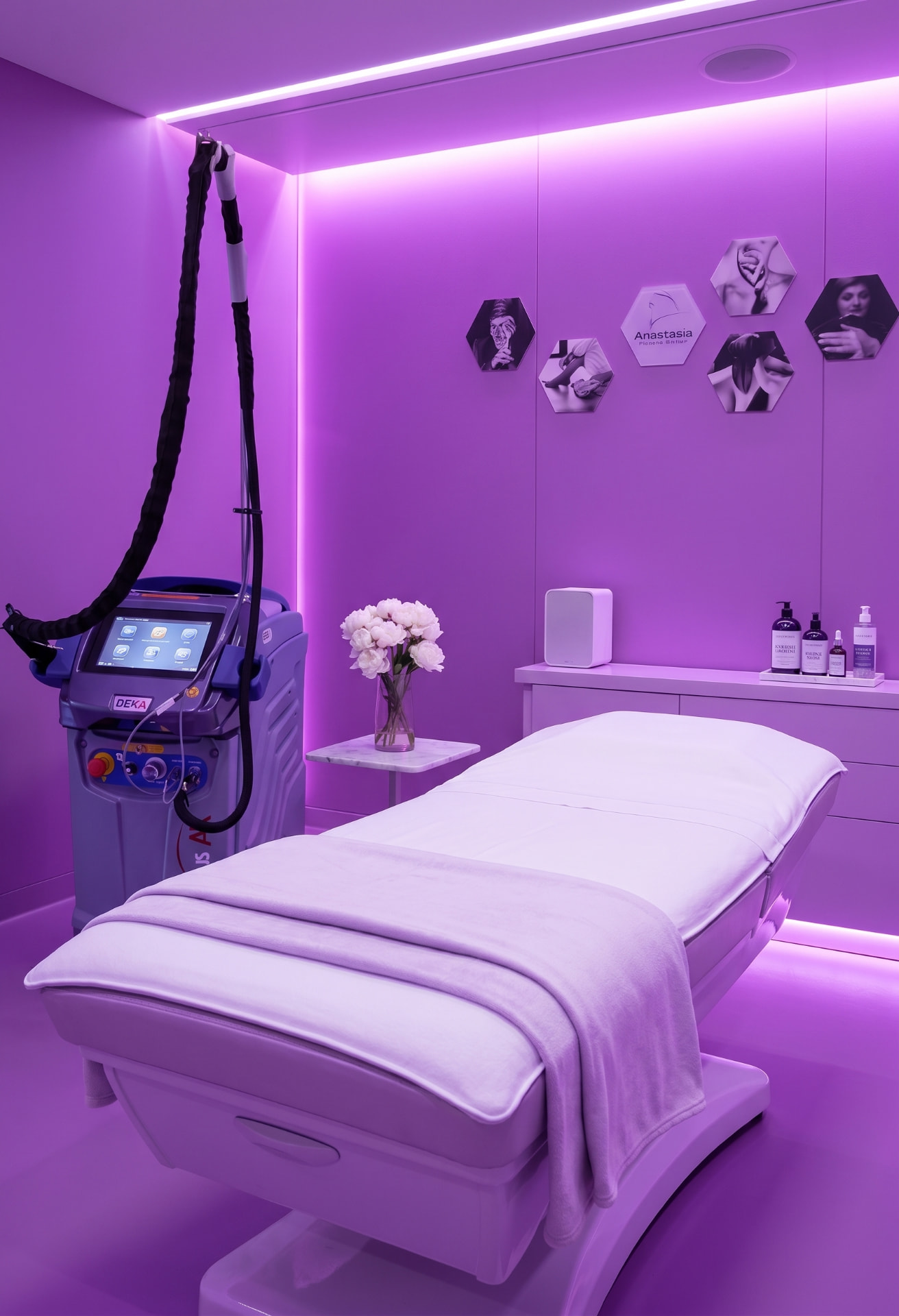 DEKA Motus AX Laser im Behandlungsraum